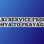 Taxi Service Ayodhya to Prayagraj