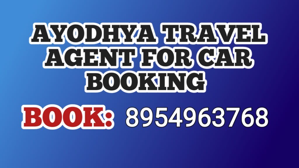 Ayodhya Travel Agent for Car Booking