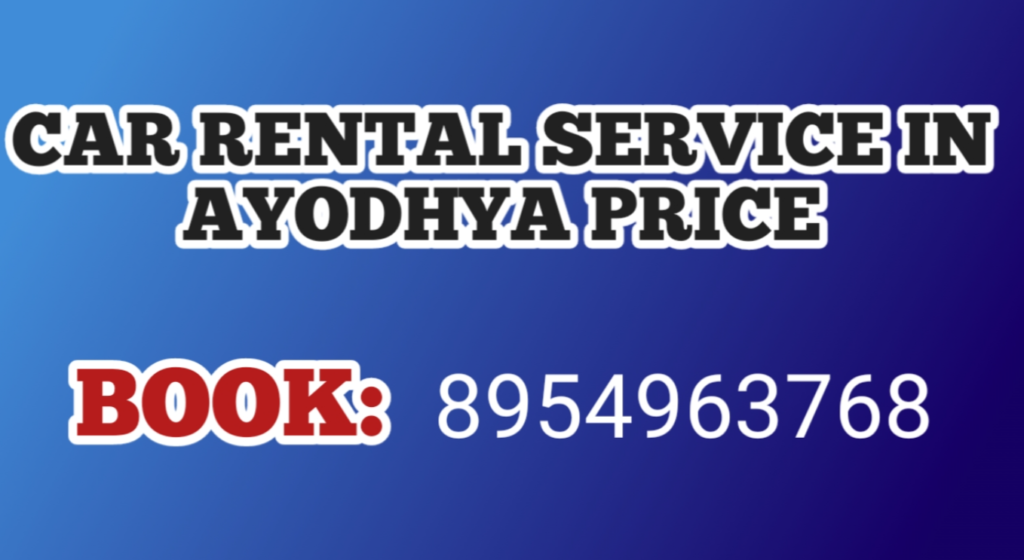 Car Rental Service in Ayodhya Price