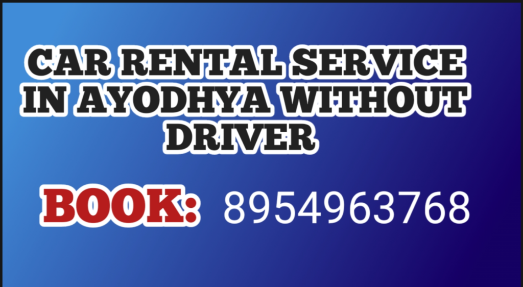 Car Rental Service in Ayodhya Without Driver